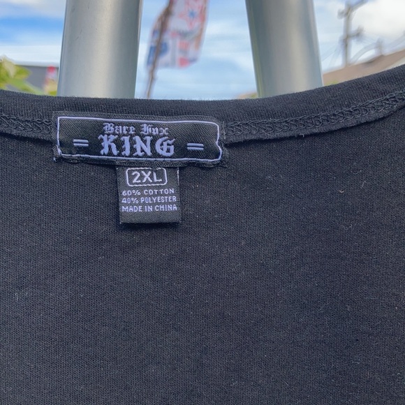 Bare Fox King #23 Black Tank Top 2XL - Picture 8 of 8